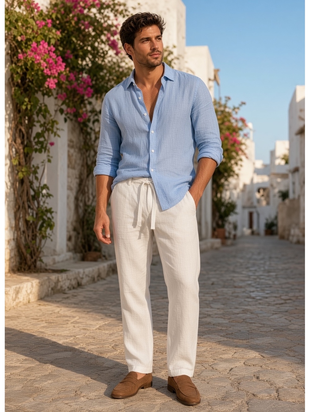 Perry Ellis linen pants size 32